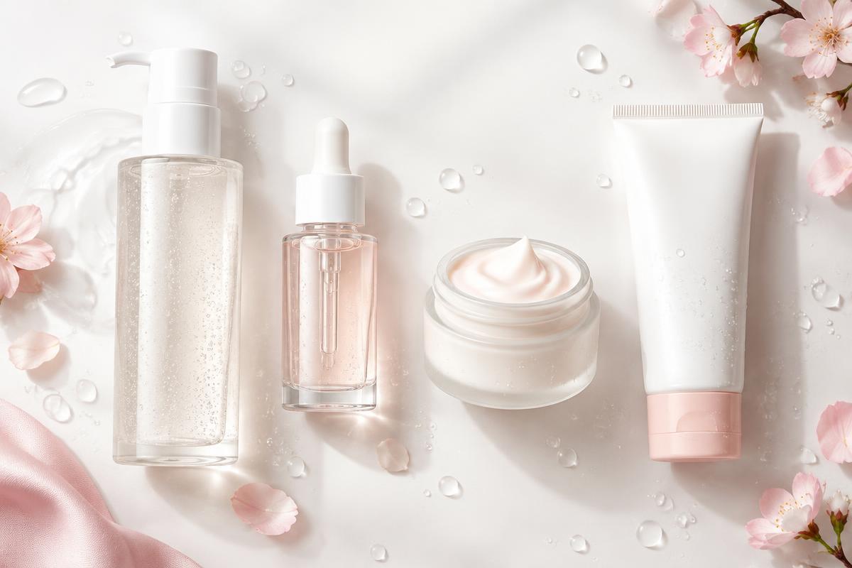 A four-step Korean skincare ritual